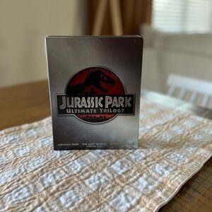 Jurassic park trilogy on DVD